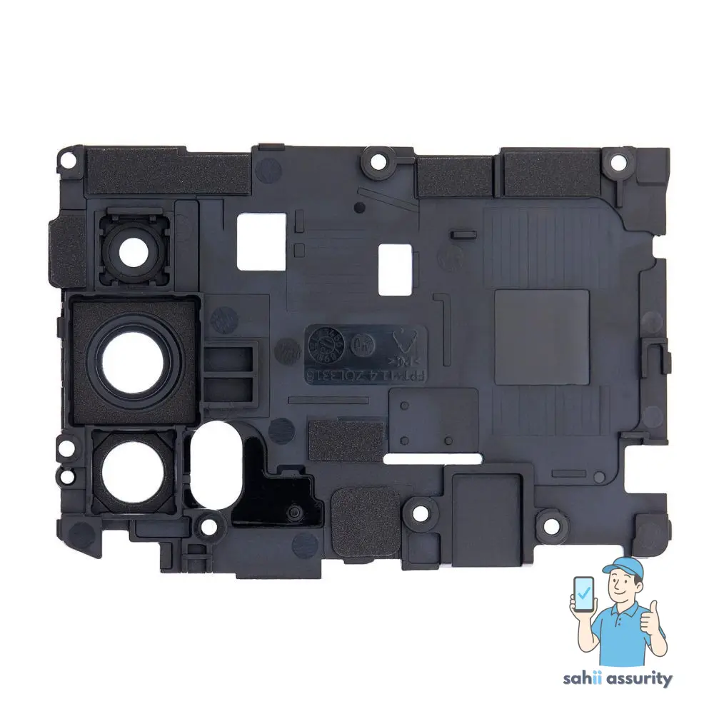 Camera Lens Glass with Frame for Motorola Moto G60 Grey thumbnail